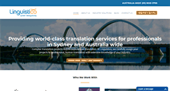 Desktop Screenshot of linguistico.com.au